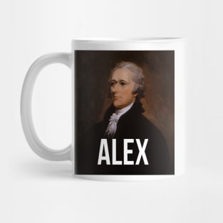 Alex - Alexander Hamilton Portrait Mug